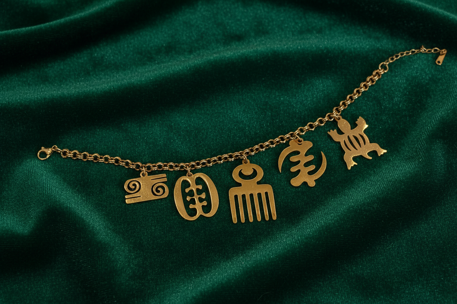 Adinkra Select Charms Bracelet