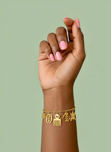 Adinkra Select Charms Bracelet