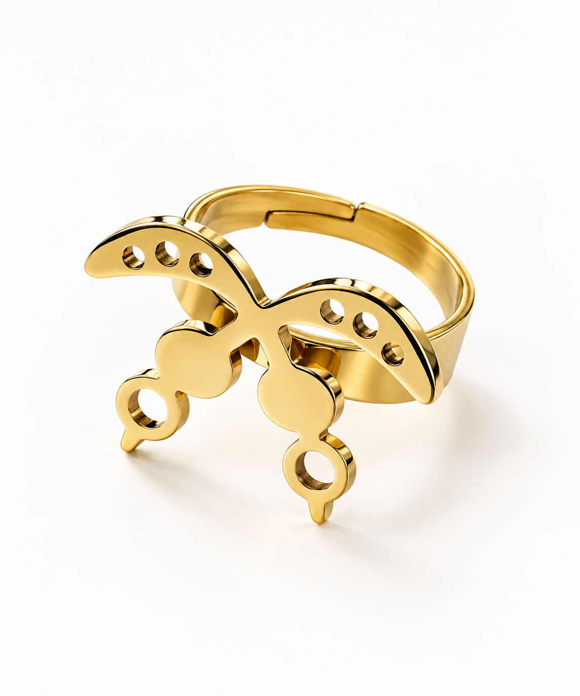 Akofena Adinkra Adjustable Ring