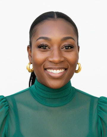 Minimalist Gold Hoop Earrings 24 Karat Gold Plated