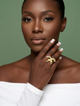 Akofena Adinkra Adjustable Ring